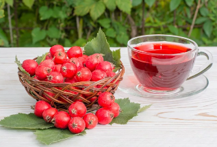 Une tisane d'aubépine