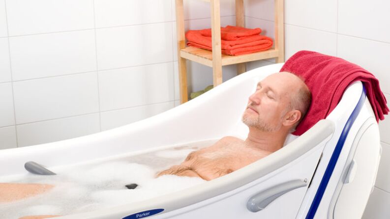 prendre un bain après 50 ans pour augmenter la puissance