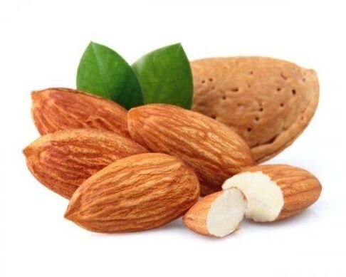 Amandes pour améliorer la puissance